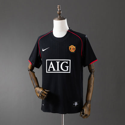 Retro Manchester United 07/08 Black Jersey