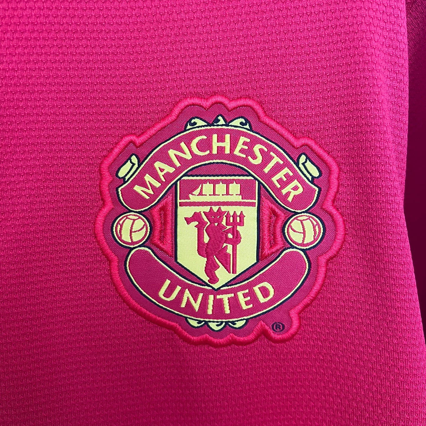 Retro Long Sleeve Manchester United  13/14 Home