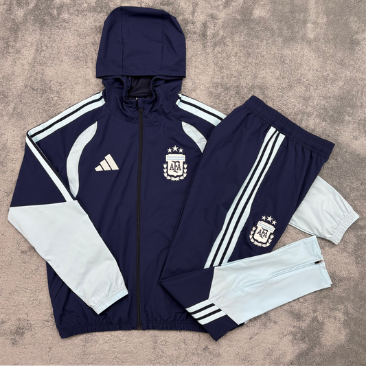 Argentina Windbreaker Set - Navy