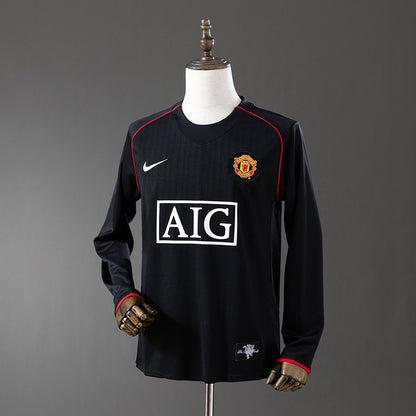 Retro long sleeve M-U 07/08 black