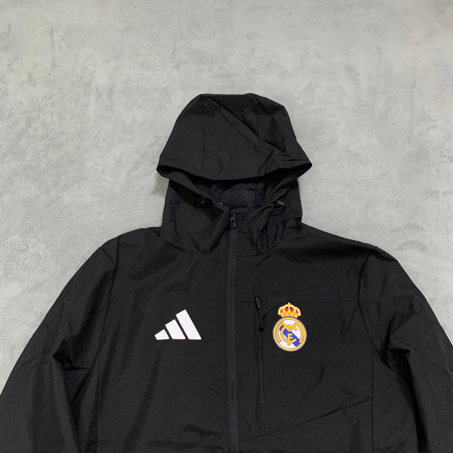 Real Madrid Windbreaker - Black