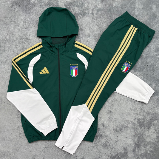 Italy Windbreaker Set - Green