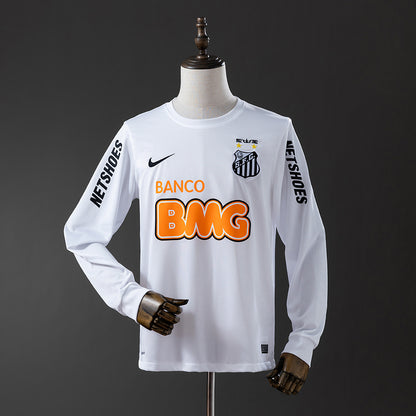 Retro Long Sleeve Santos 11/12 Home