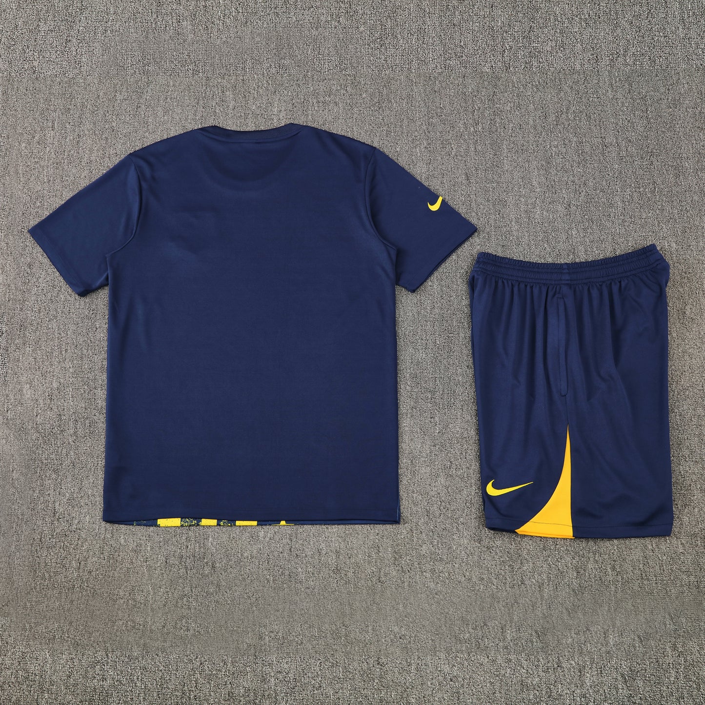 Atletico Madrid Shorts Set-Yellow and Blue