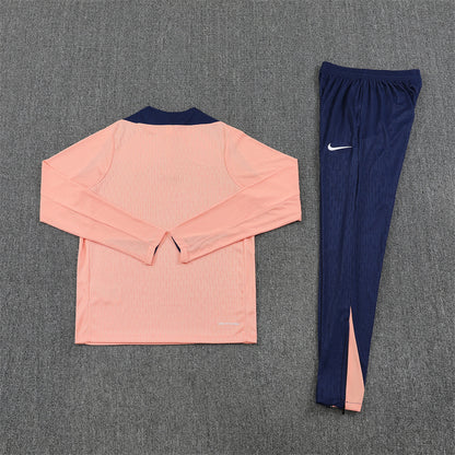 Chelsea Tracksuit-Cream and Navy Blue
