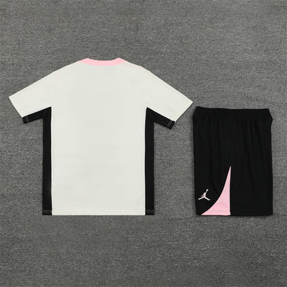 PSG Shorts Set-White and Black