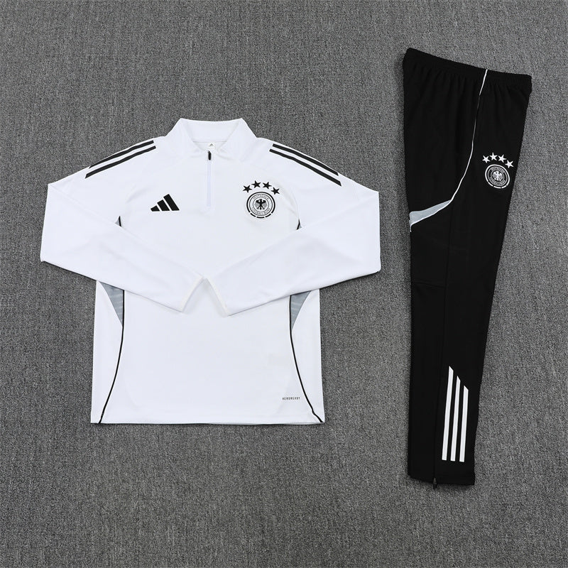 Germany Tracksuit-White and Black