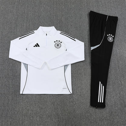 Germany Tracksuit-White and Black