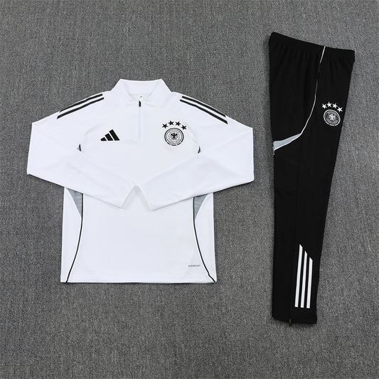Germany Tracksuit-White and Black