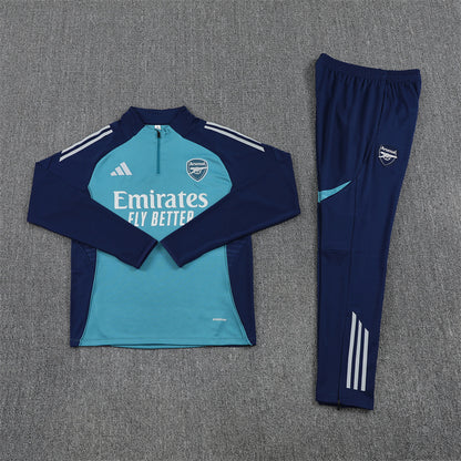 Arsenal Tracksuit-Blue and Navy Blue