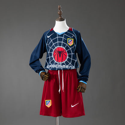 Atletico Madrid 04/05 Away Retro Long-Sleeve Kids Kit