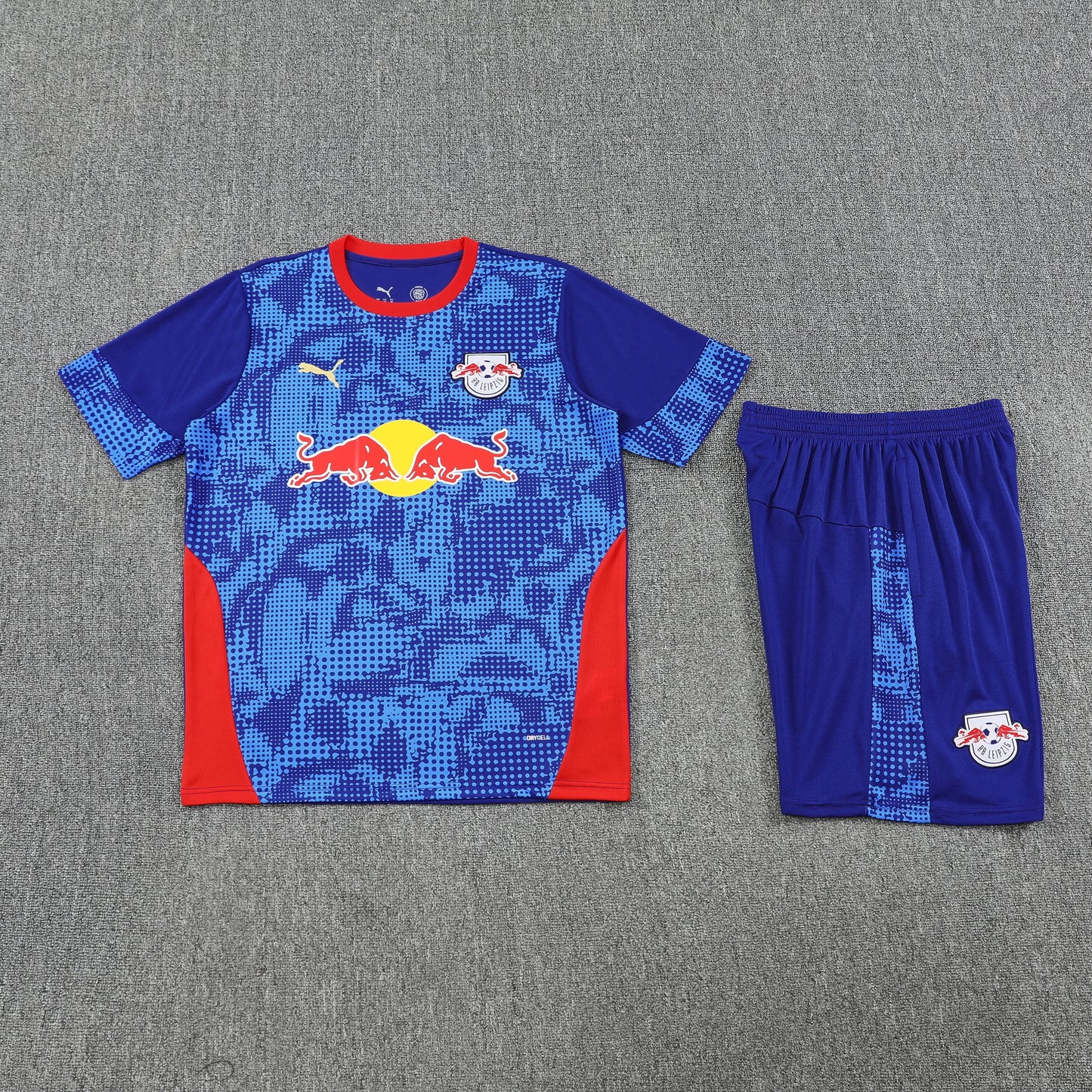 RB Leipzig Shorts Set-Blue and Red