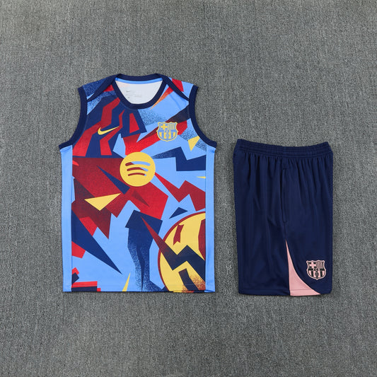 Barcelona Vest Set-Multicolor