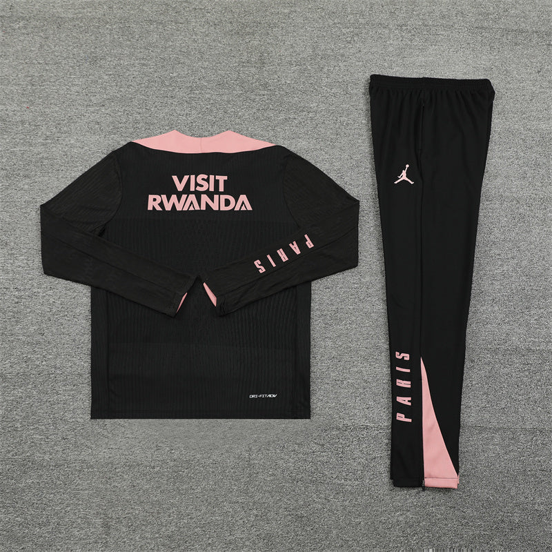 PSG Tracksuit-Black and Pink