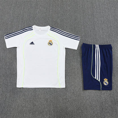 Real Madrid Shorts Set-White and Navy Blue