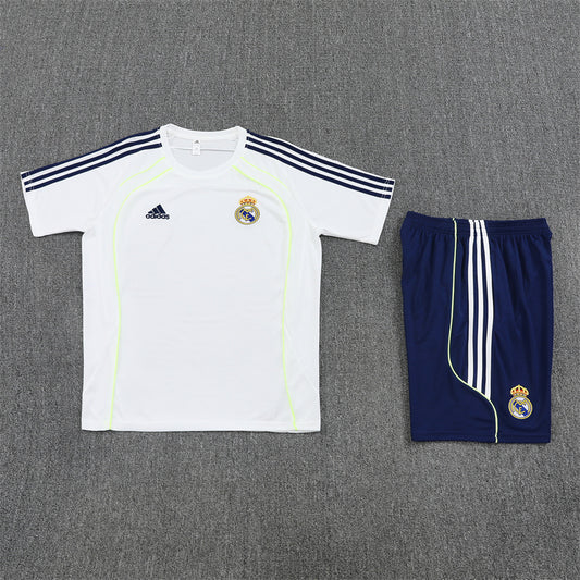 Real Madrid Shorts Set-White and Navy Blue