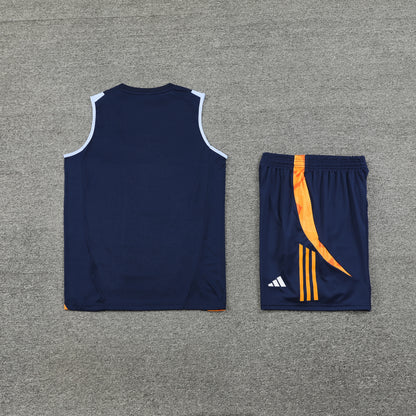 Real Madrid Vest Set-Navy Blue
