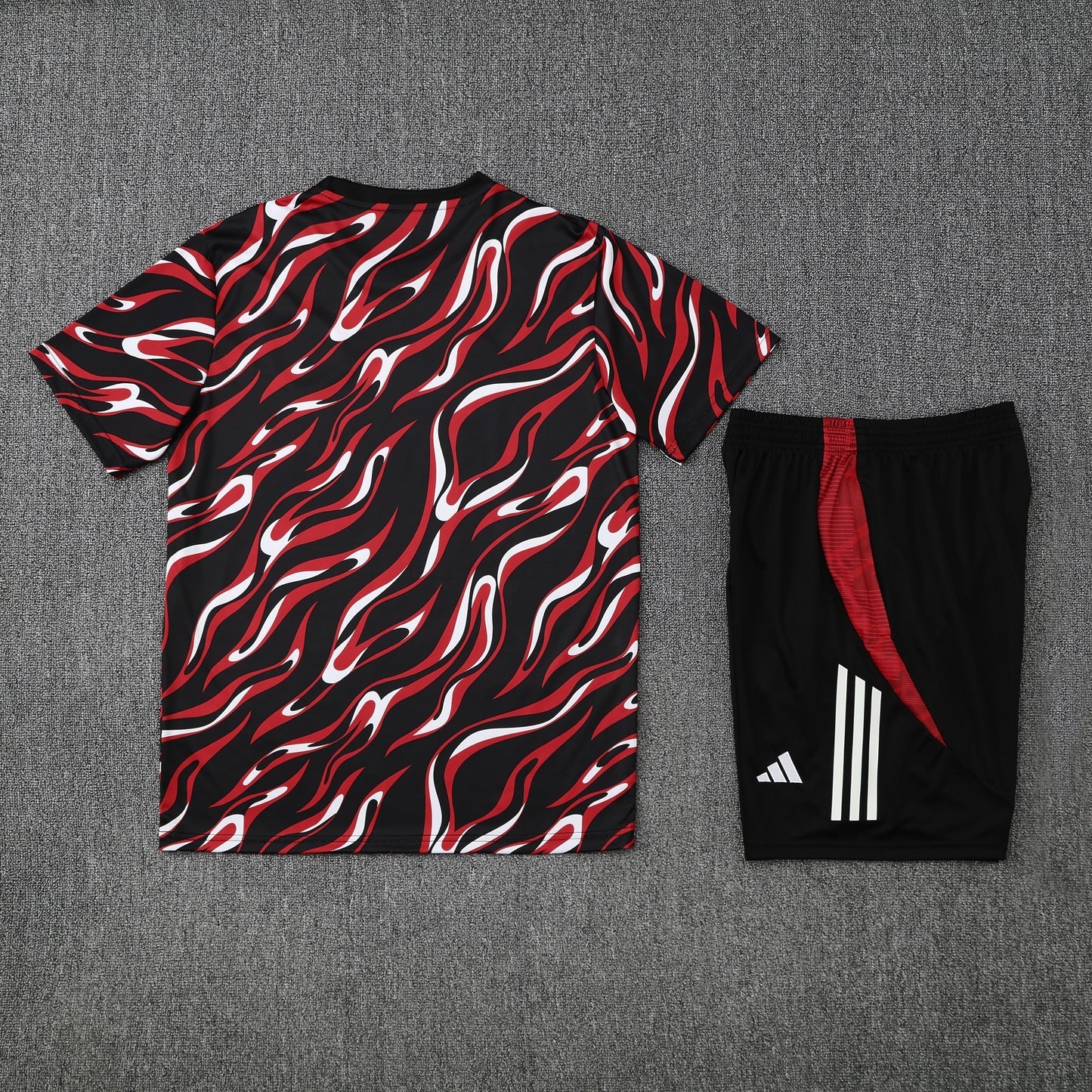Manchester United Shorts Set-Red and Black