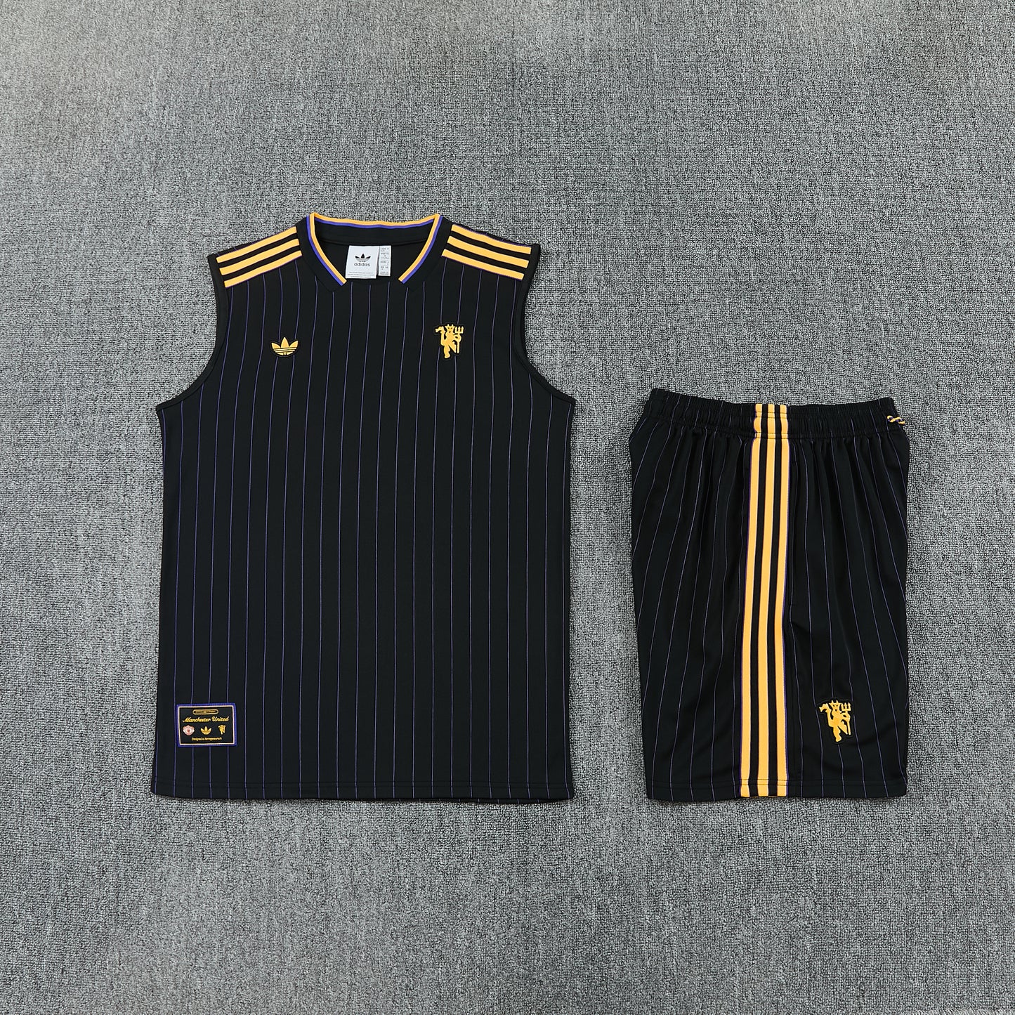 Chelsea Vest Set-Black