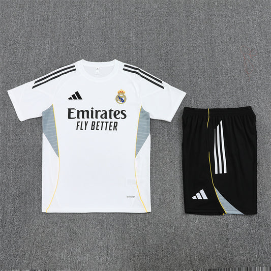 Real Madrid Shorts Set-White and Black