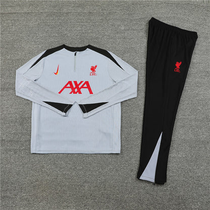 Liverpool Tracksuit-Grey and Black