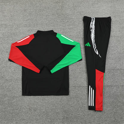 Arsenal Tracksuit-Red, Green and Black