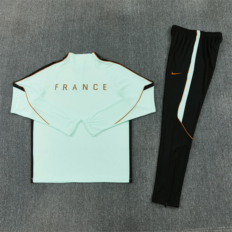 France Tracksuit-Light Blue and Black