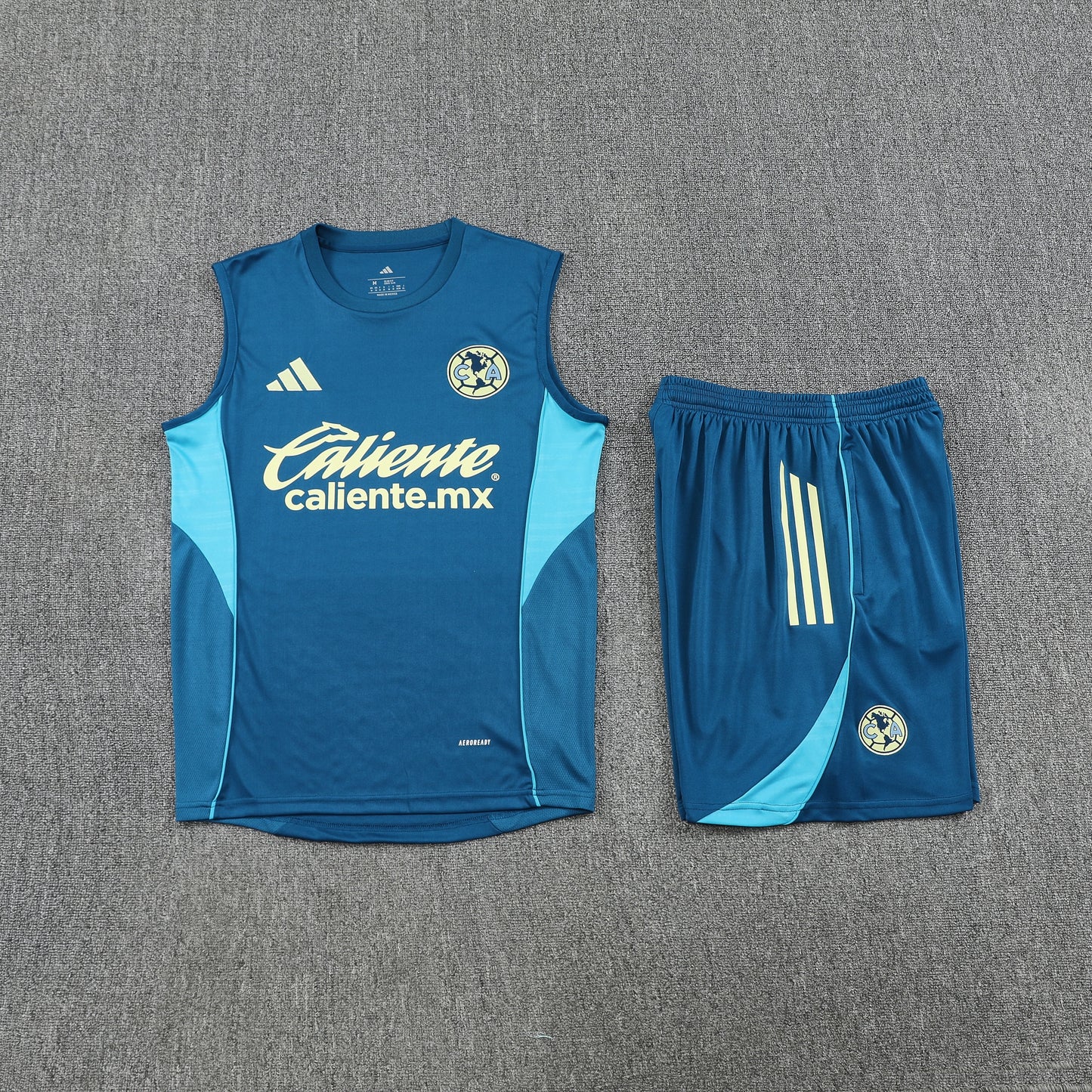 Club America Vest Set-Dark Blue