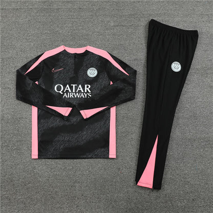 PSG Tracksuit-Black and Pink