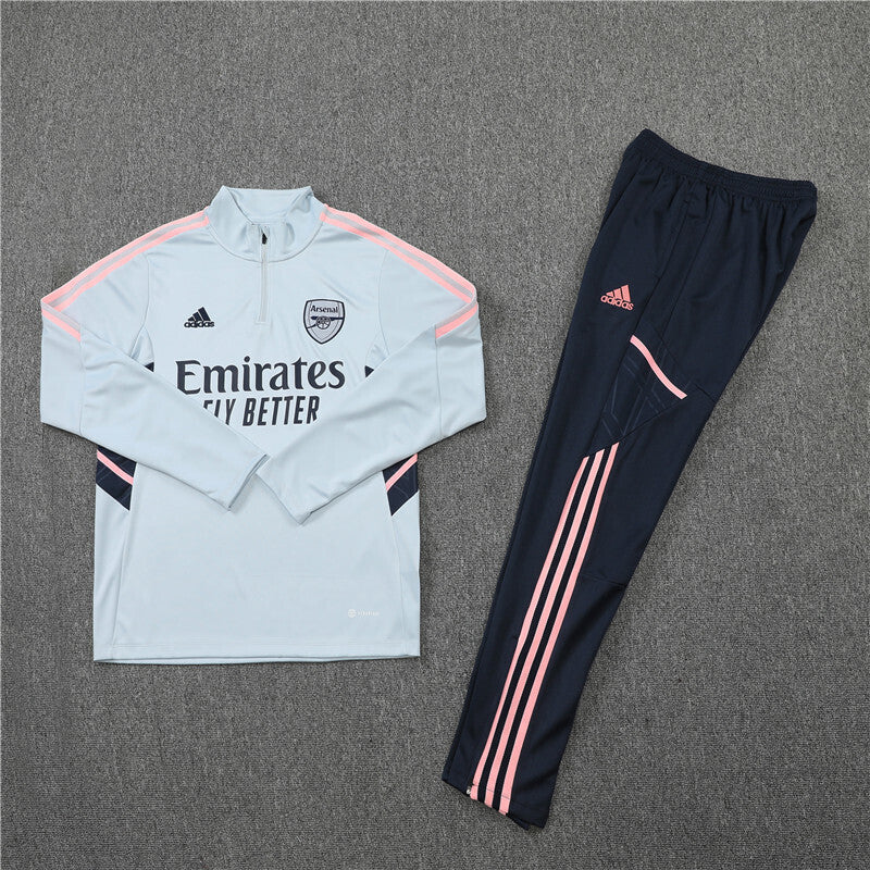 PSG Tracksuit-Grey and Navy Blue