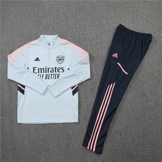 PSG Tracksuit-Grey and Navy Blue
