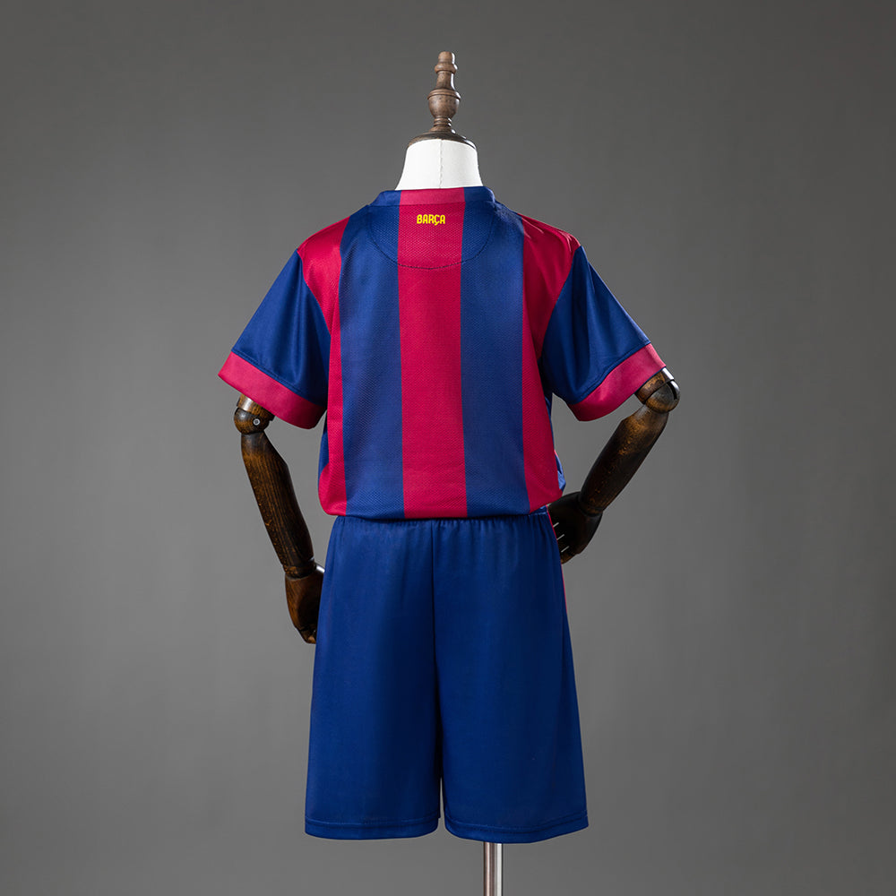 Barcelona 14/15 Home Retro Kids Kit