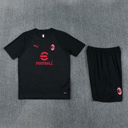 Ac Milan Shorts Set-Black