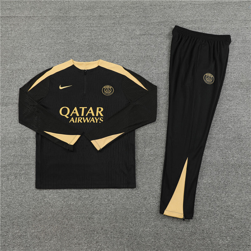 PSG Tracksuit-Black and Cream