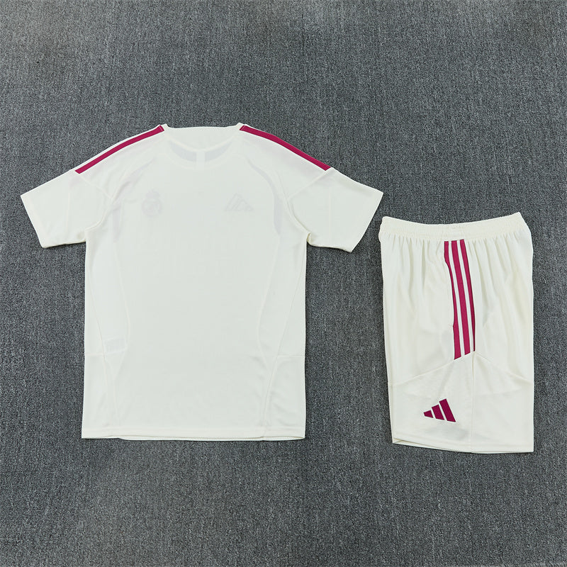 Real Madrid Shorts Set-White