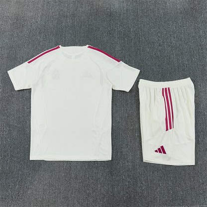 Real Madrid Shorts Set-White