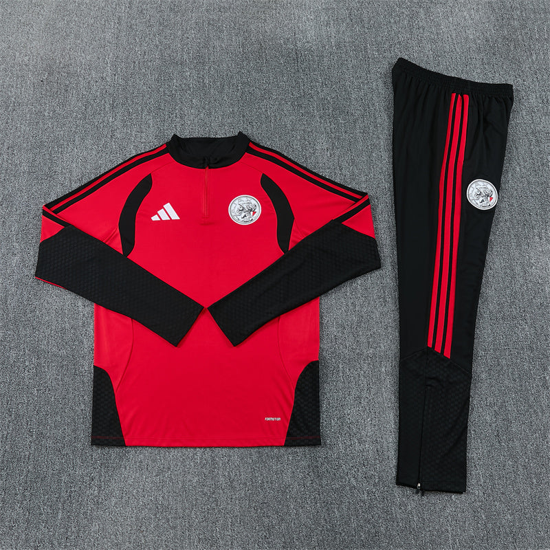 Ajax Tracksuit-Red and Black