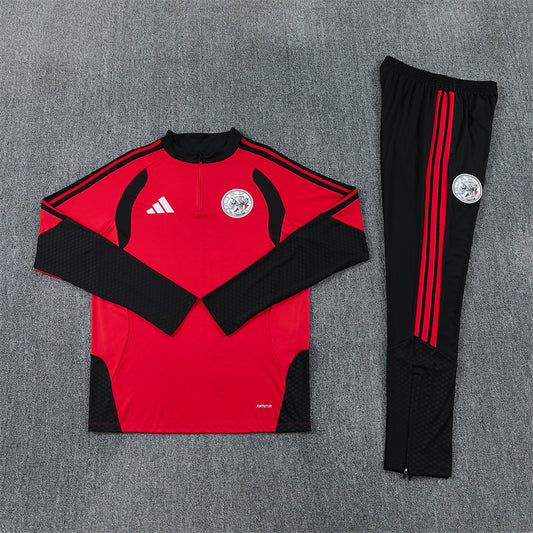 Ajax Tracksuit-Red and Black