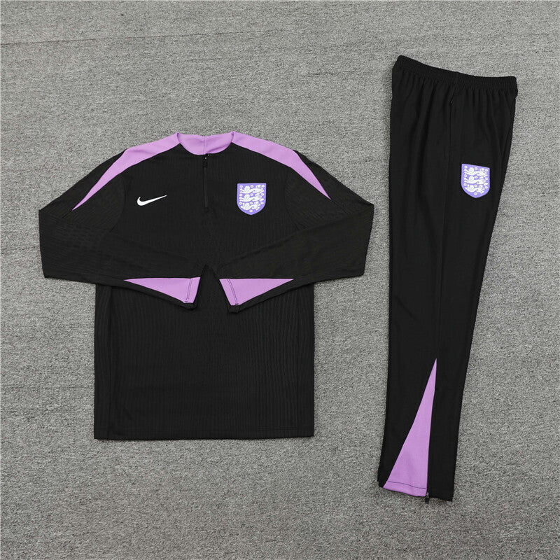 England Tracksuit-Black and Purple