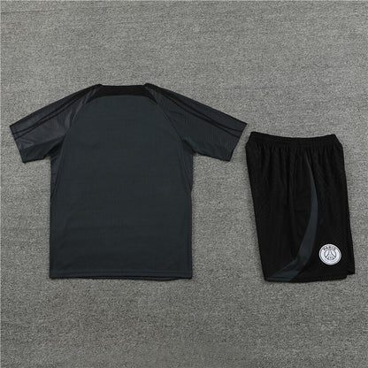 PSG Shorts Set-Dark Grey and Black