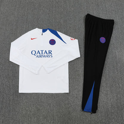 PSG Tracksuit-White and Black