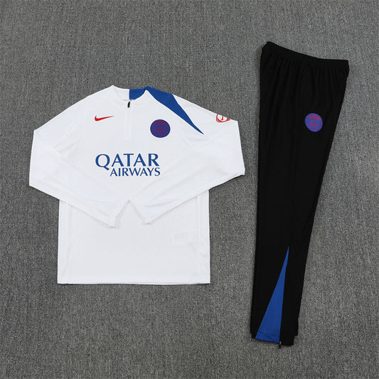 PSG Tracksuit-White and Black