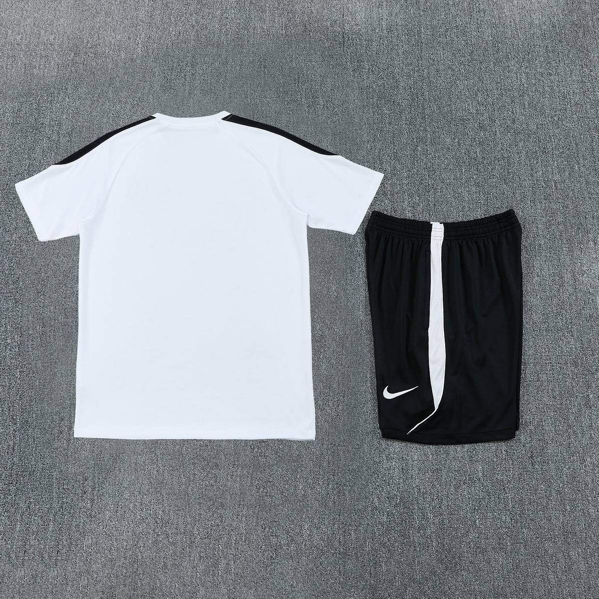 PSG Shorts Set-White and Black