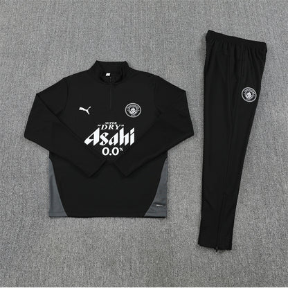 Manchester City Tracksuit-Black