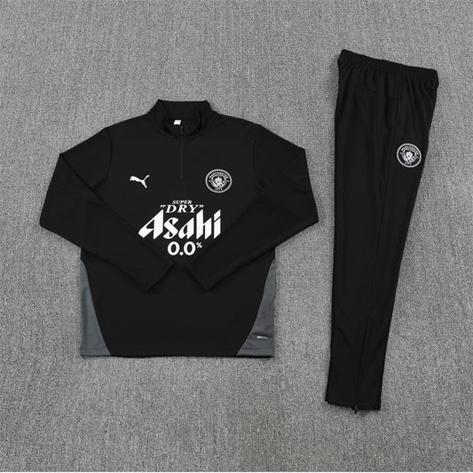 Manchester City Tracksuit-Black