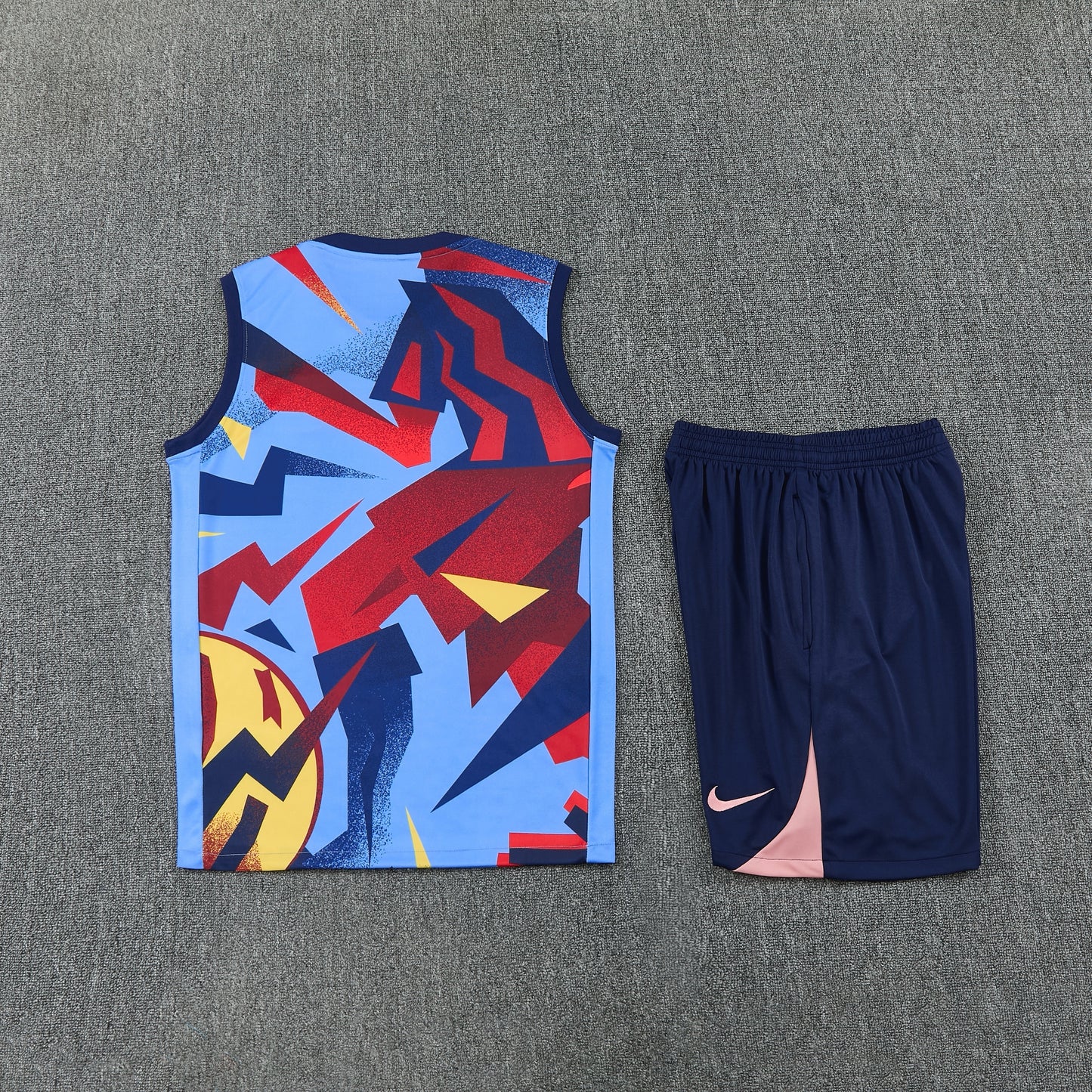Barcelona Vest Set-Multicolor