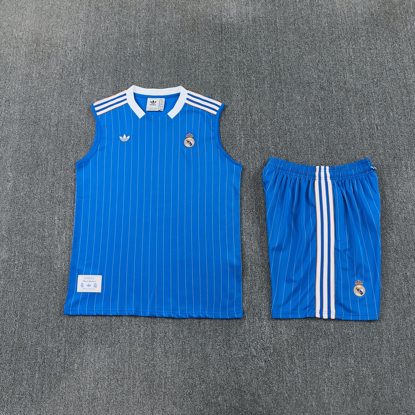 Real Madrid Vest Set-Blue