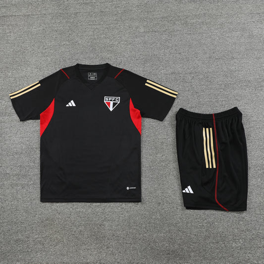 Sao Paulo FC Shorts Set-Black
