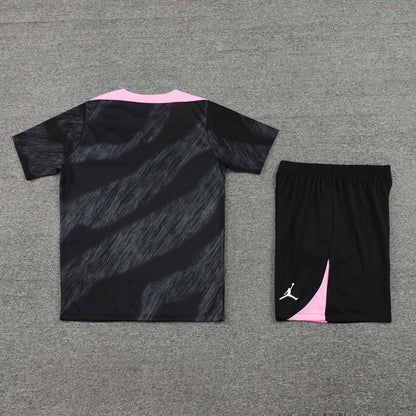 PSG Shorts Set-Black and Pink