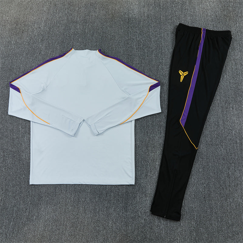 Barcelona Tracksuit-White and Black